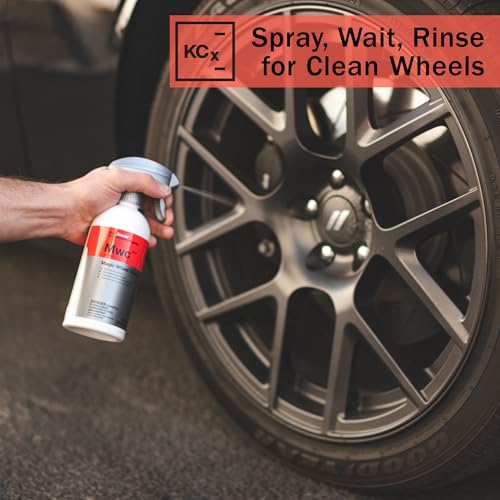 KOCHCHEMIE Magic Wheel Cleaner - Powerful Rim and Rim Well Cleaner; Acid Free, Dissolves Iron Particles Using Visible Red Discoloration, Excellent Adhesion and Viscosity (5 Liters) - Image 4