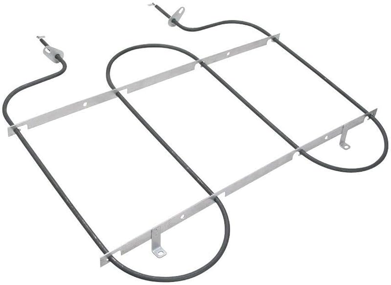 Genuine Edgewater Parts W10856603, 9757340, 3195063 Broil Unit Compatible with Whirlpool Oven - 19 5/8'' Width, 19 1/4'' Length, 2 3/4'' Connection Length - Mounts on Top Portion of Oven