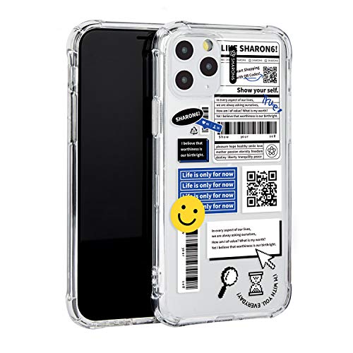 Super Big Clearance! SHARON6 iPhone 11 Pro-Hard PC Soft TPU Shockproof Bumper Protective Cover Case, Colorful Design Cute Series (ILIKE 2) Product Deal SHARON6 iPhone 11 Pro-Hard PC Soft TPU Shockproof Bumper Protective Cover Case, Colorful Design Cute Series (ILIKE 2)