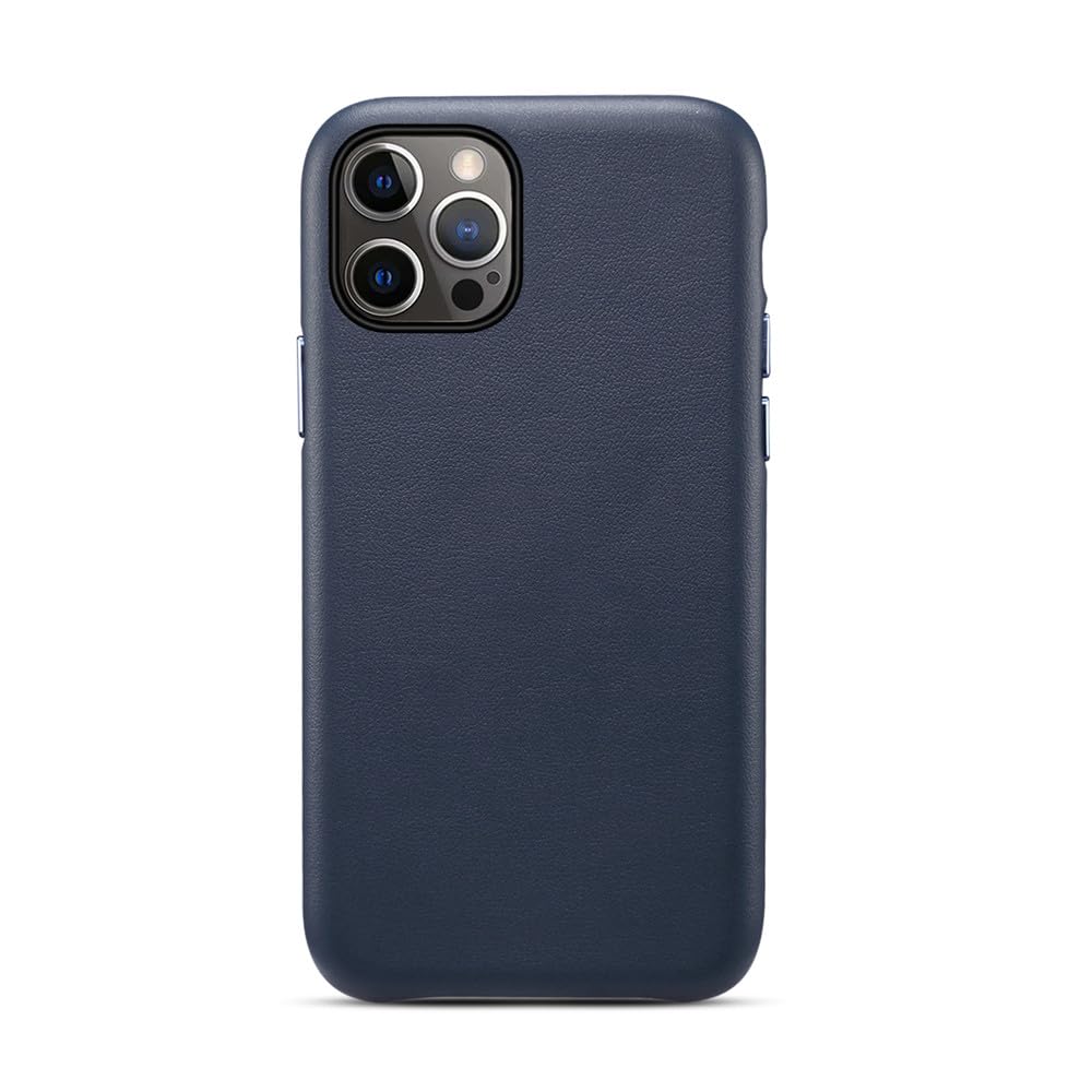 Coque antichoc en cuir de mouton résolvant les risques de chute sur iPhone 15 Pro Max - 6
