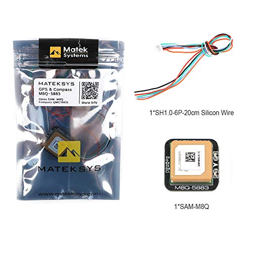 Makerfire GPS Compass Module M8Q-5883, Mini FPV GPS Module,SAM-M8Q GPS QMC5883L Compass Module for RC Drone FPV Racing - Thumbnail 7