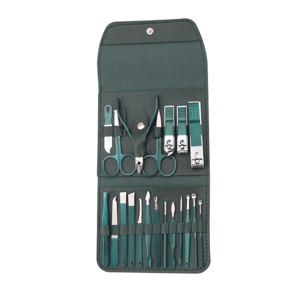 Set di tagliaunghie in acciaio inox, taglia-pelle morta, bellezza, manicure, unghie