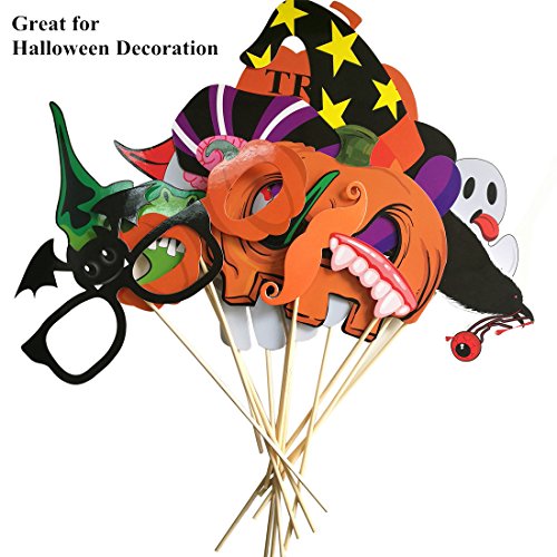 Halloween Photo Booth Props 27 Pcs For Halloween Decorations #TOP1