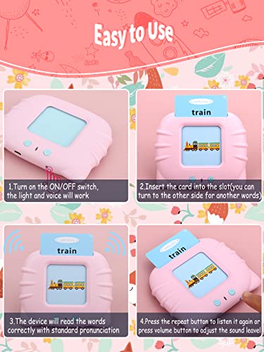 Talking Flash Cards Learning Toys For 2 3 4 5 6 Year Old Boys Girls, Lionvison Autism Sensory Toys For Autistic Children With 224 Words, Preschool Montessori Toys And Birthday Gift For Kids Ages 2-6 #TOP5