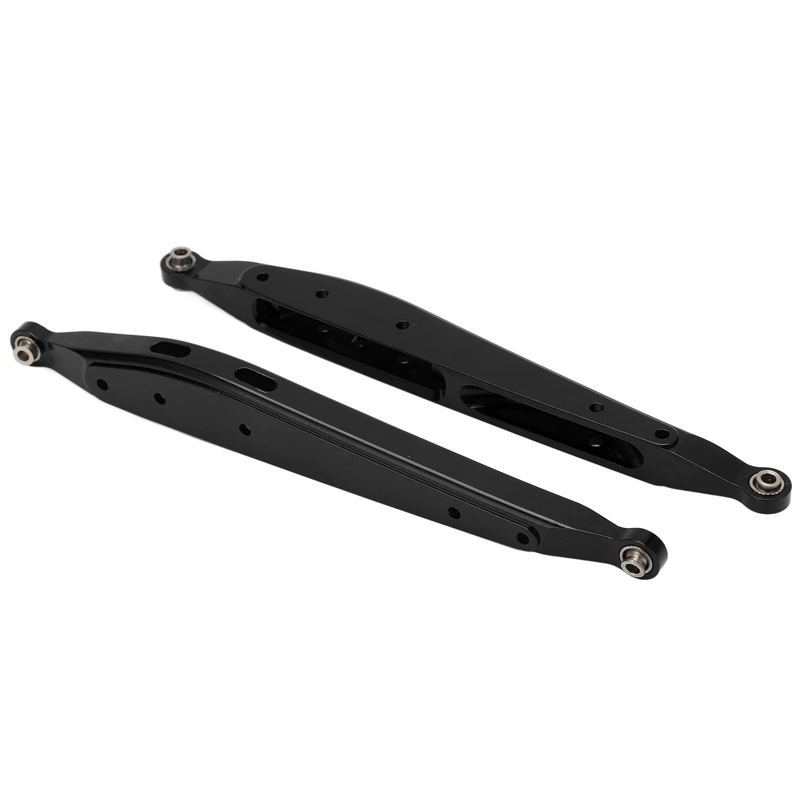 Hinterer Längslenker aus Aluminium für Axial RBX10 RC-Car. Leichtes Design. Einfach zu Installierende Upgrade-Teile Verbessern die Steuerungsleistung. Ersatz für Originalteile (BLACK)