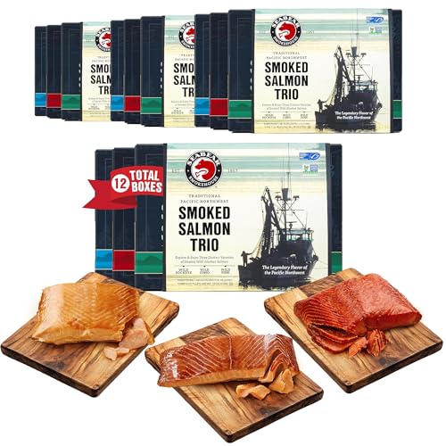 SeaBear Smoked Salmon Trio Gift Box