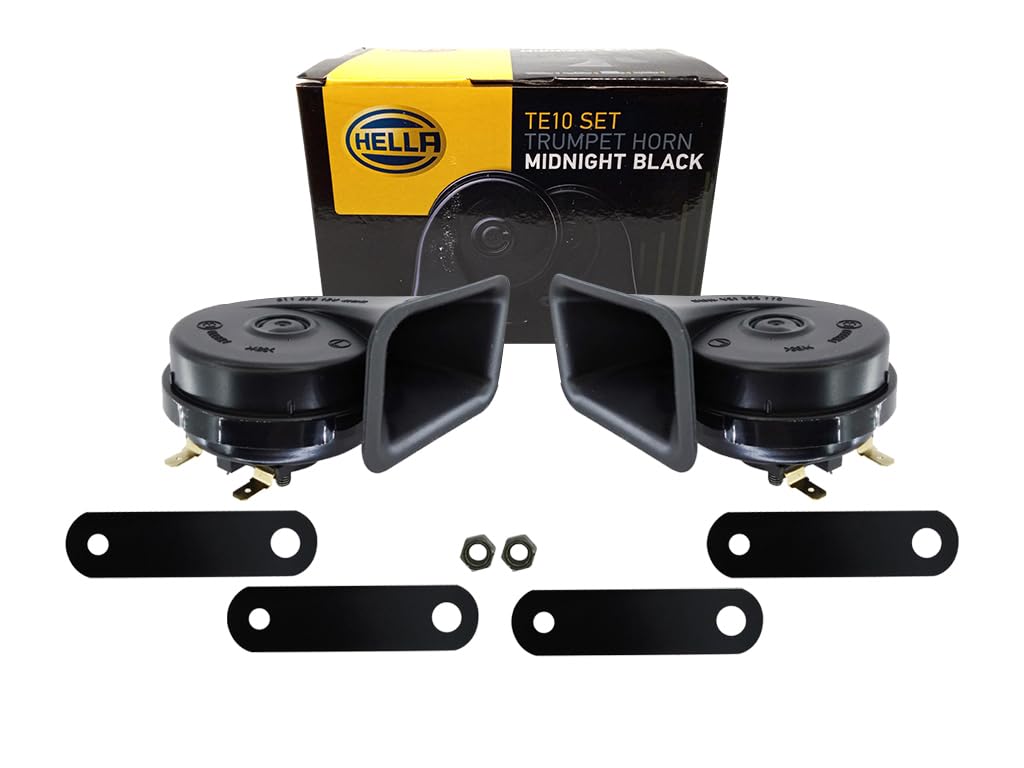 Hella Midnight Black 12v, 410/490Hz