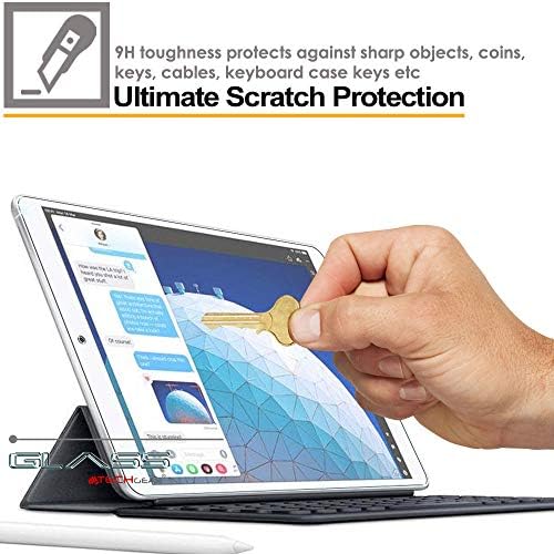 TECHGEAR Anti-Glare Screen Protector for iPad Pro 12.9" 2nd Gen / 1st Gen - MATTE GLASS Edition Genuine Tempered Glass Screen Protector Guard Cover Compatible with Apple iPad Pro 12.9 inch 2017/2015