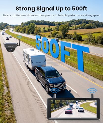 Smart RV Backup Camera Wireless