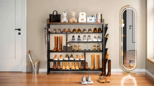 Amazon.com: EnHomee 6 Tier Shoe Rack for Entryway and Closet