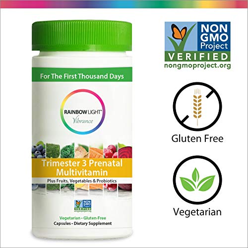 Rainbow Light Vibrance Trimester 3 Prenatal Multivitamin – 60 Count #TOP7