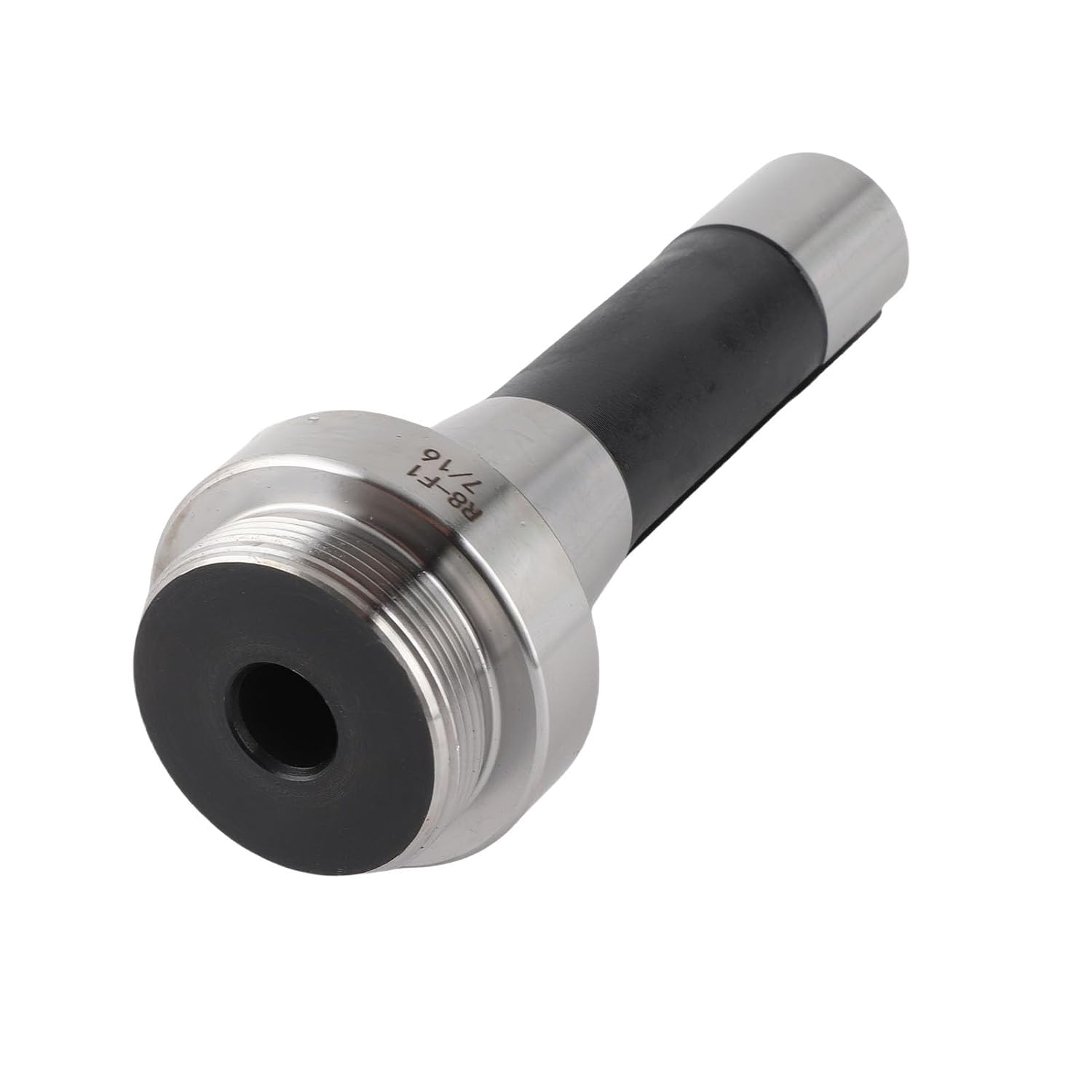 High Precision Boring Head Shank R8 Arbor Adapter 1 1/2 18UNF Thread Tool Holder for Milling Machines CNC Metalworking High Carbon Steel Construction