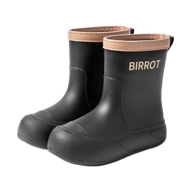 Simcat Womens Short Rain Boots Waterproof Fashion Garden Shoes Rubber Outdoor Anti-slipping Rainboots for Outdoor Walking