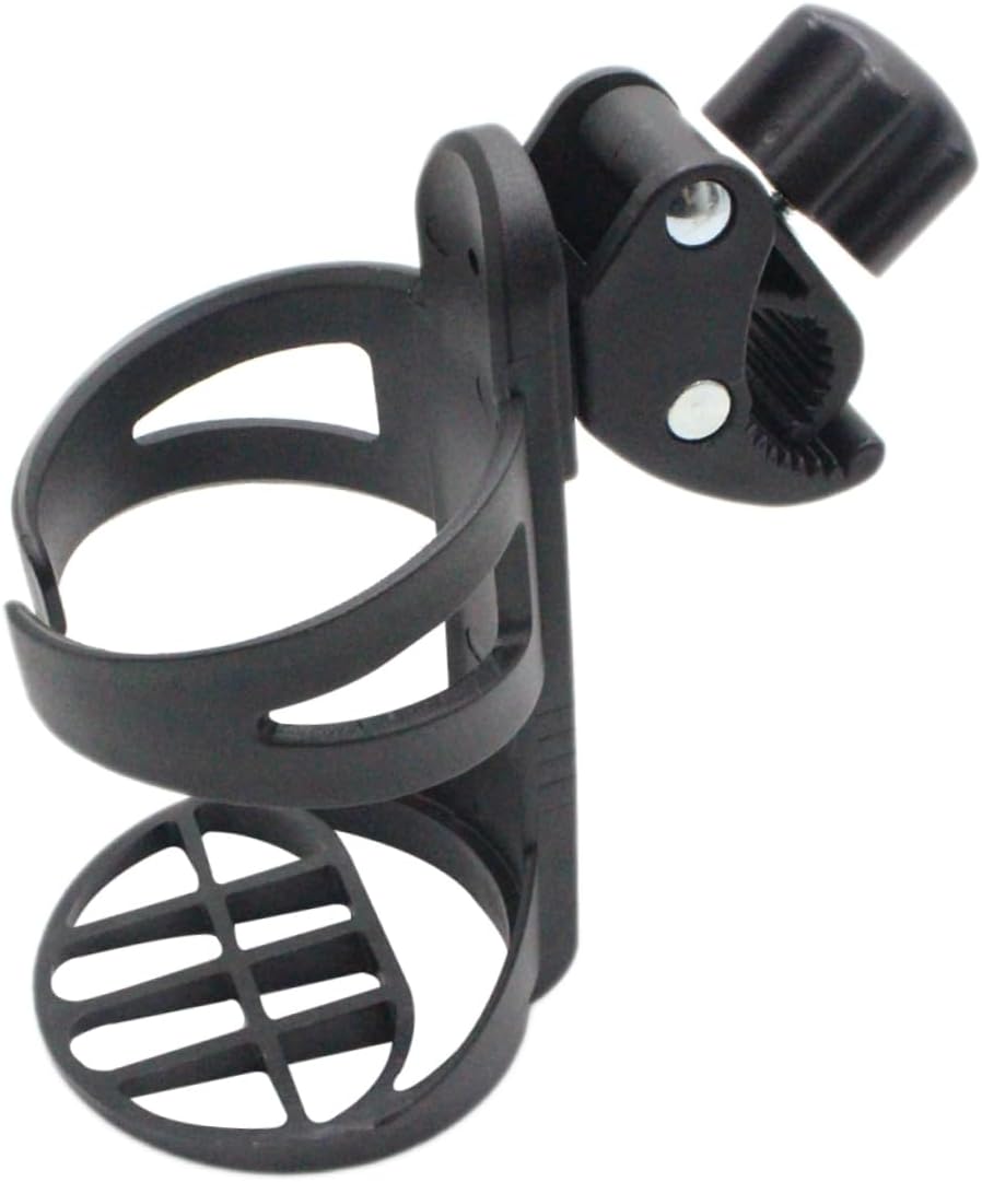 Vaguelly Rotating Stroller Cup Holder Bike Drink Holder for Stroller Antislip Motorcycle Cup