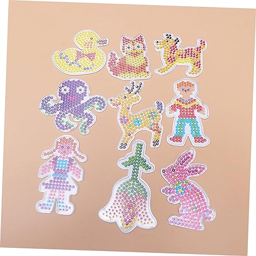 19 Unidades miçangas de fusíveis artesanais DIY contas de pérola brinquedo criança brinquedo animais