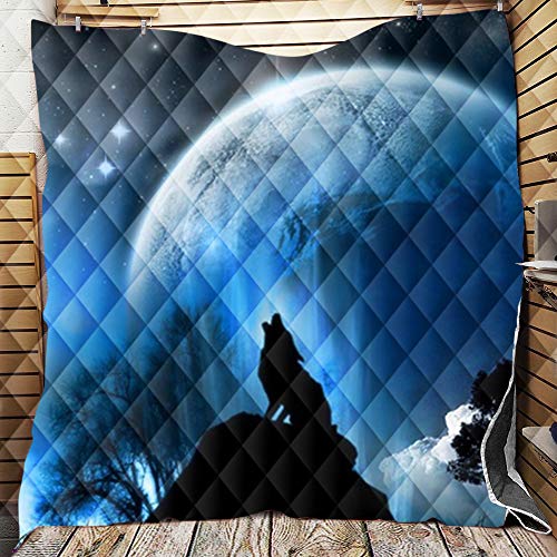 Colcha de verano de lobo 200x230cm ligera para cama matrimonio 2