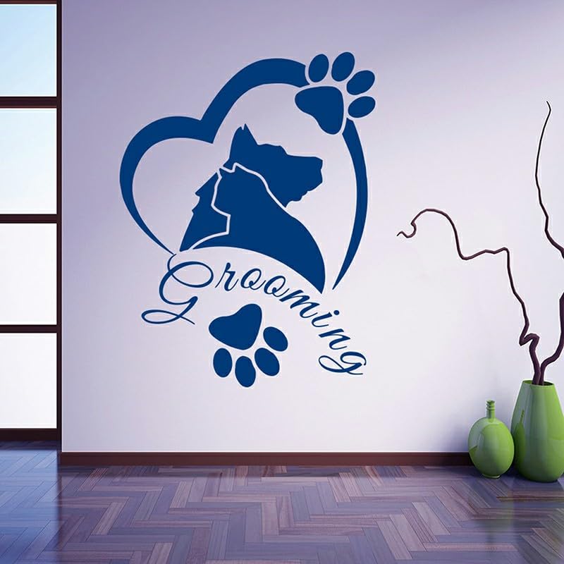 GADGETS WRAP Vinyl Cat Dog Pet Shop Sign Wall Sticker Vinyl Pets Veterinary Clinic Design (B0C7V359G1) Amazon Price History, Amazon Price Tracker