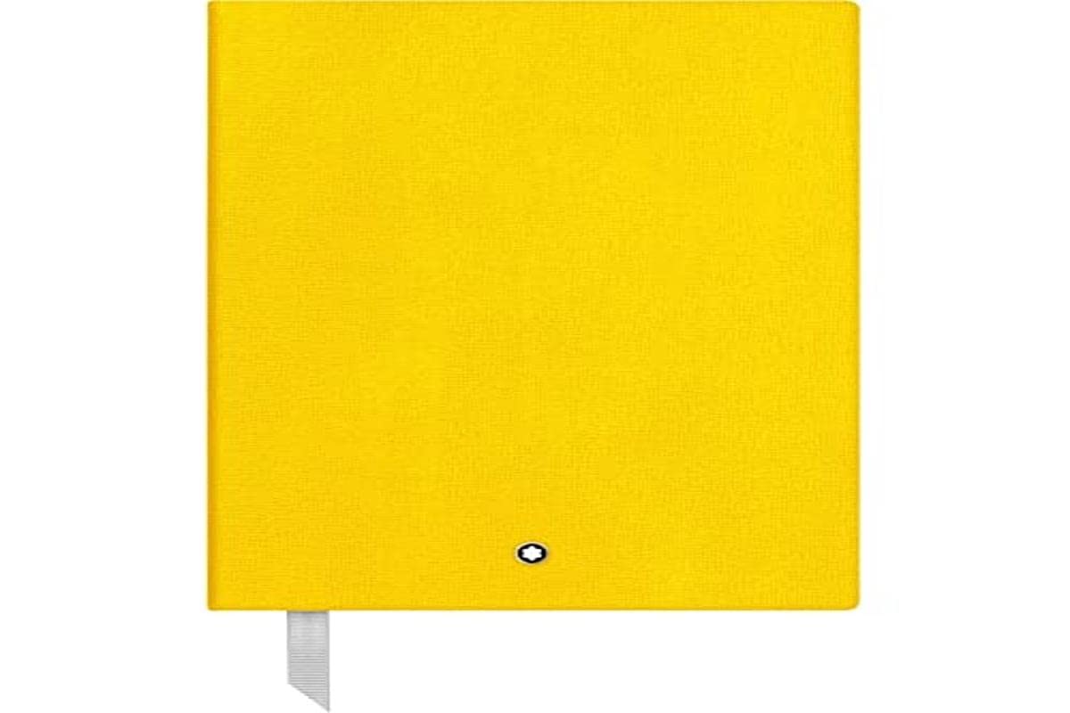 Montblanc  116519 Fine Stationery #146 Yellow – Elegant Soft Cover Journal – Lined  with Leather Binding – A5