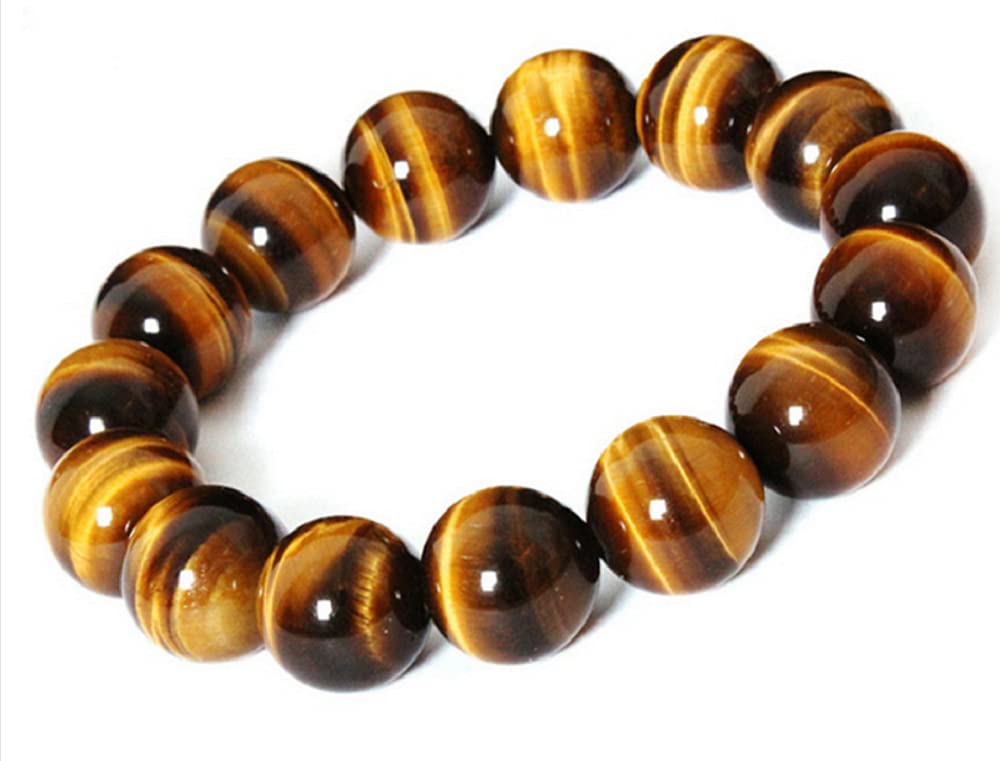 GEMTUB Natural Tiger Eye Bracelet with Tiger Eye Modern Bracelet for Unisex Adult (Gold, Brown) (B095ZNWQQW) Amazon Price History, Amazon Price Tracker