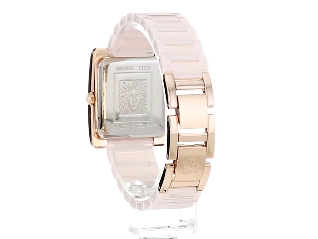 Amazon.com: Anne Klein Women's Ceramic Bracelet Watch : Clothing