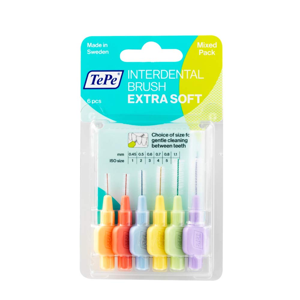 TePeInterdental Brush Extra Soft Mixed Sizes