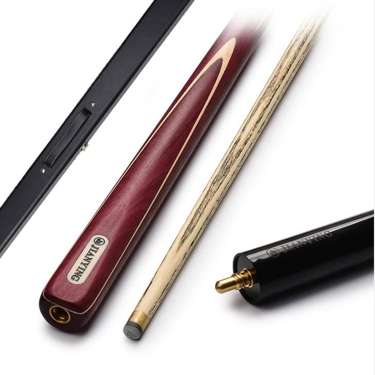 Pool Cue Stick Billiard Pool Cue 10.3mm Tip 3/4 Hinged Handmade Maple Pool Cue with Extension Bars and Extension Accessories, The Best Gift for Students and Teens 0408(Color:C,Size:)
