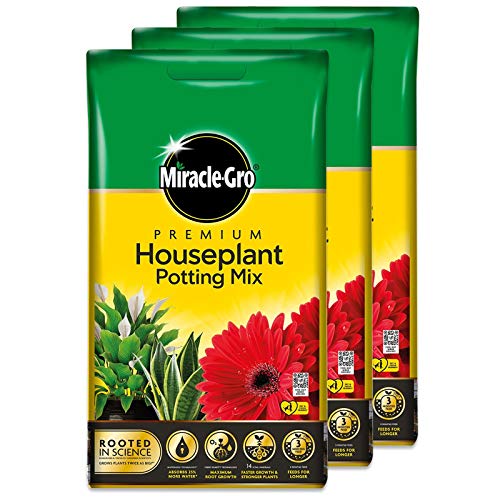 Tigerbox Bundle 3 x 10 Litre Miracle-Gro Premium Houseplant Potting Mix Compost