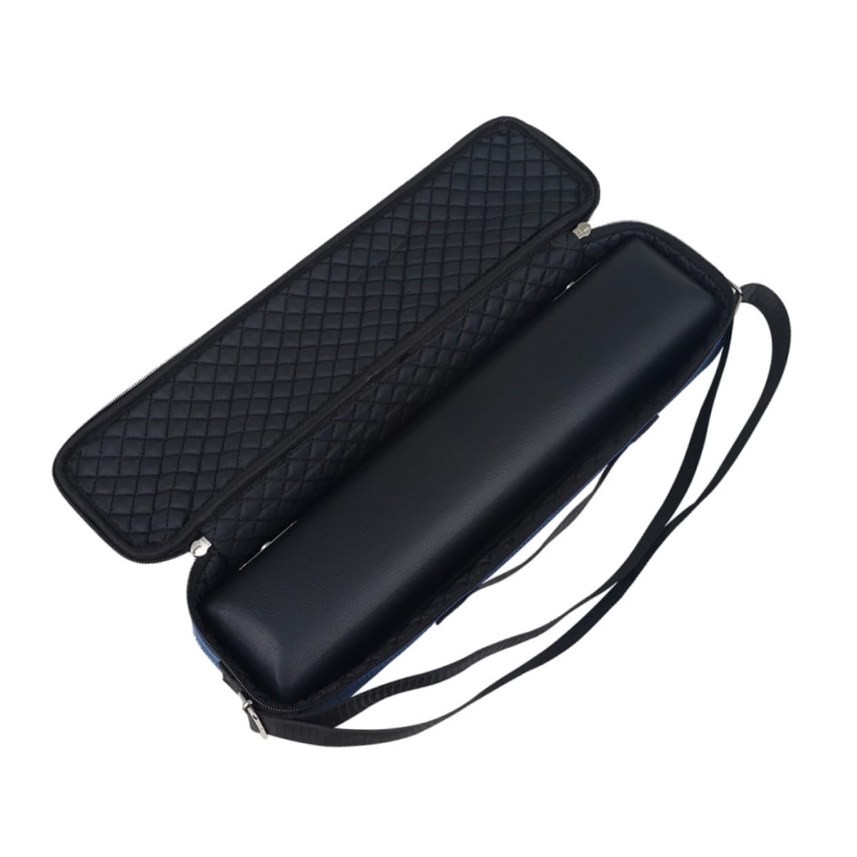 Vaguelly 1 PC 16 17 Flute Bag Durable Oxford Cloth Pouch with Inner Box Blue and Black for Outdoor Performances Great present for Flute Players