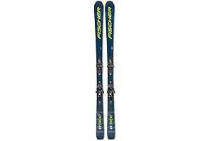FISCHER Unisex RС Trend SLR Pro: Lightweight & Stable All-Mountain Skis with Bindings