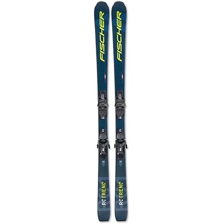 FISCHER Unisex RС Trend SLR Pro: Lightweight & Stable All-Mountain Skis with Bindings