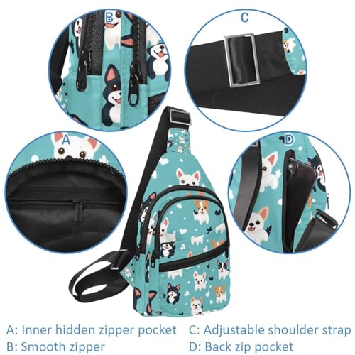 Mochila cruzada de perros que soluciona la falta de espacio al correr y entrenar 2