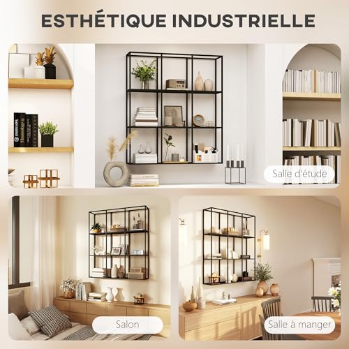 Étagère modulaire en métal pour objets de collection et déco - 8