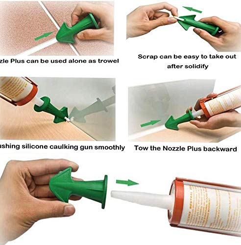 3-Pcs-Caulk-Nozzle-Applicator-Silicone-Caulking-Tools-Sealant-NozzleCaulking-Epoxy-Piston-Nozzle-Accessories-Silicone-Sealant-Finishing-Tool-Grout-Scraper-for-Tile-or-Brick-Joints-green