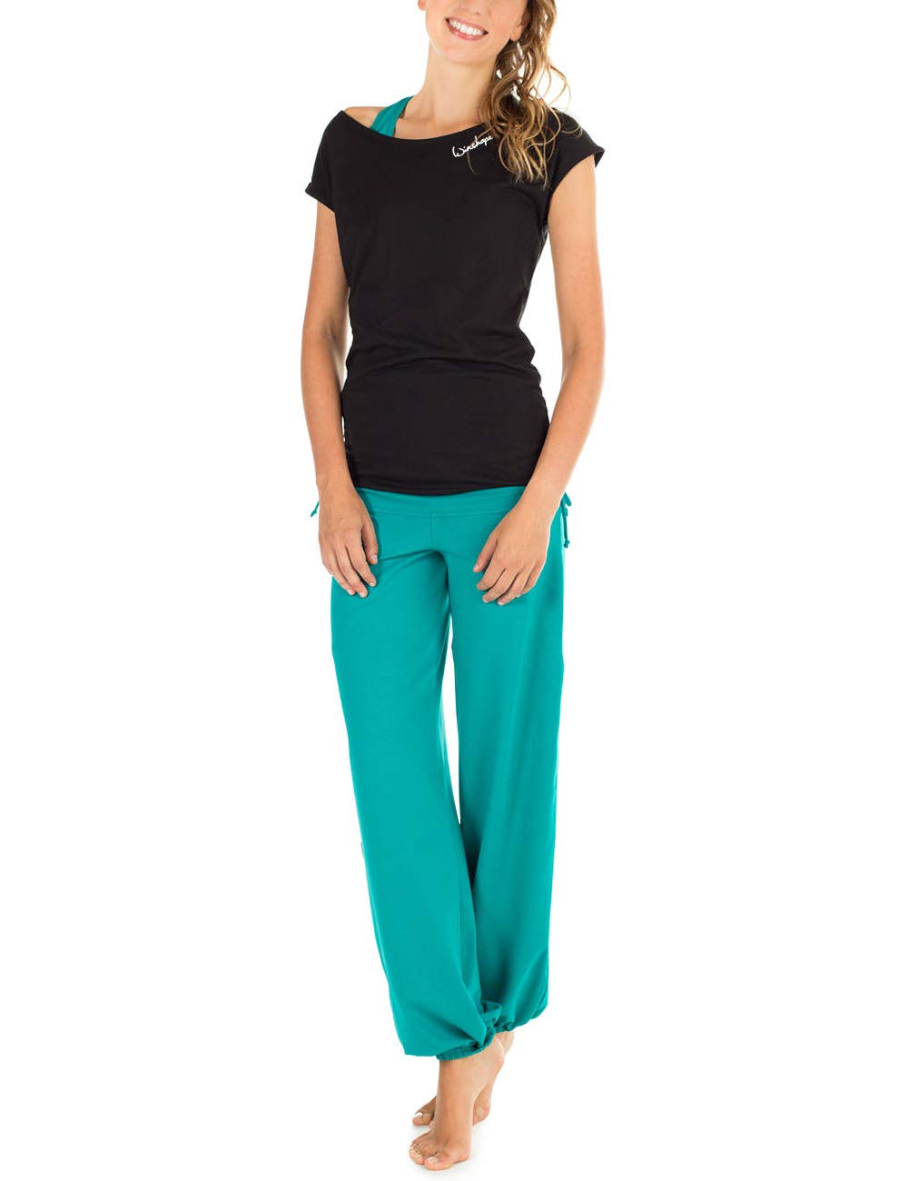 WINSHAPE - Pantaloni da Allenamento da Donna Wh1, Fitness, Tempo Libero, Sport, Yoga, Pilates, Pantaloni da Allenamento Donna