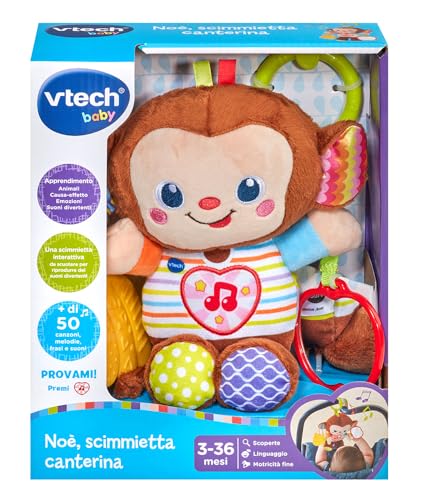 Vtech Electronics Sonaglio Baby Noe' Scimmietta Canterina - 2