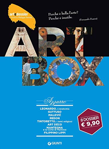 Dossier D'Art. Box Azzurro: Leonardo. L'Anatomia-Guttuso-Malevic-Redon-Tintoretto. Temi Religiosi-Art Déco-Mantegna E La Corte Di Mantova-Filippino Li