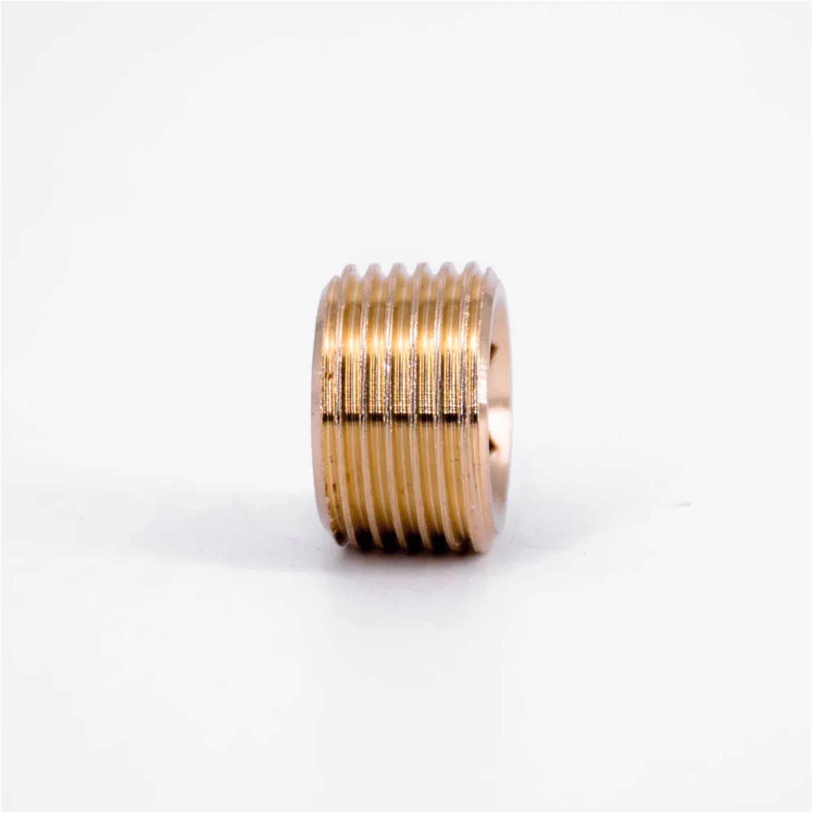 10pcs 1/4" NPT bspt End Cap Countersunk Interel Hex Socket Brass Pipe Fitting Water Gas Fuel(NPT) Brass Hose