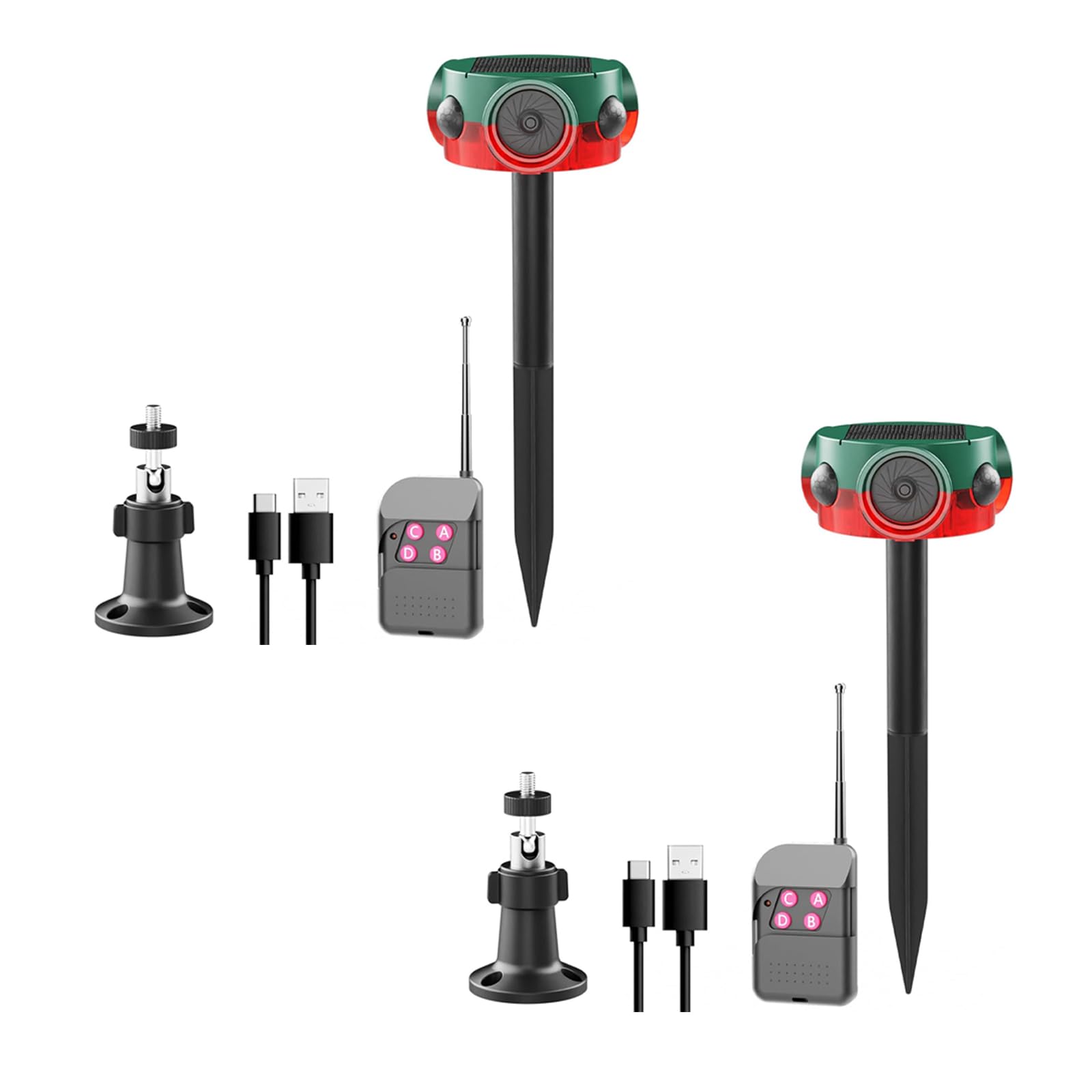 Aojoowey Solar Outdoor Motion Sensor Alarm - motion detectors | Mubboo