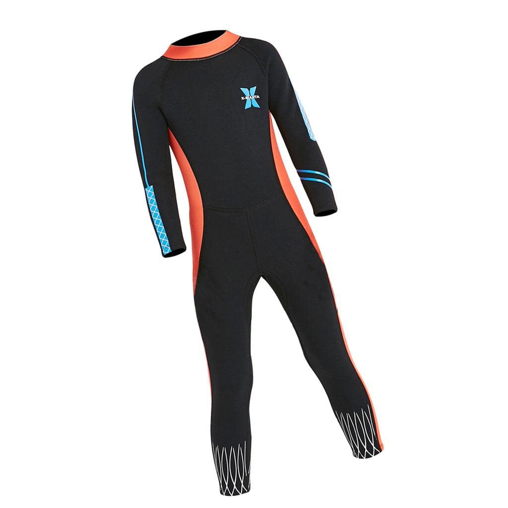 Girls Diving Wetsuit One-piece Child Scuba Dive Surfing Suit Jumpsuit S-picture-24