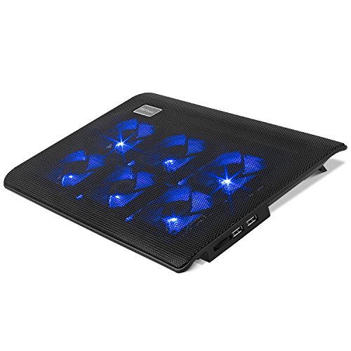 FEMOR Laptop Cooling Pad, Laptop Cooling Fan with USB Cable and Adjustable Height Setting for 10-15. - //coolthings.us