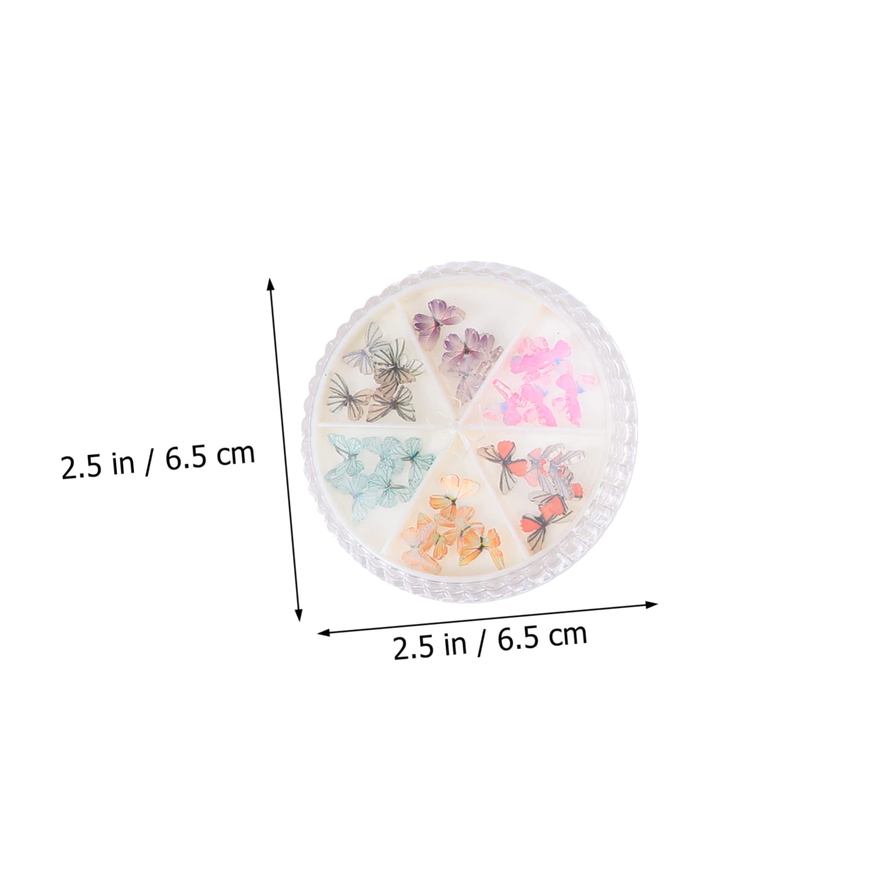 3 Set Decorazioni Unghie Farfalle Adesivi Per Nail Art Creativi Ciondoli Unici Per Manicure E Te Per Amanti Del Nail Design 3 Scatole*3