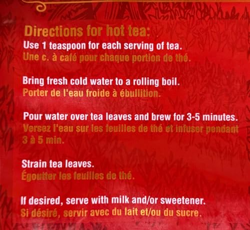 Té negro 2 lb hojas sueltas miniatura 4