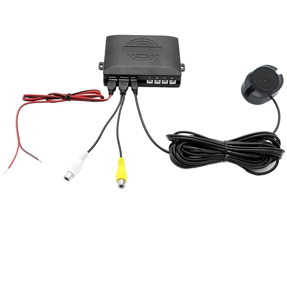 PDC capteur Stationnement Système Surveillance Radar arrière Voiture vidéo stationnement 4 capteurs Sauvegarde inversée Prise en Charge l'affichage l'image et l'alerte sonore