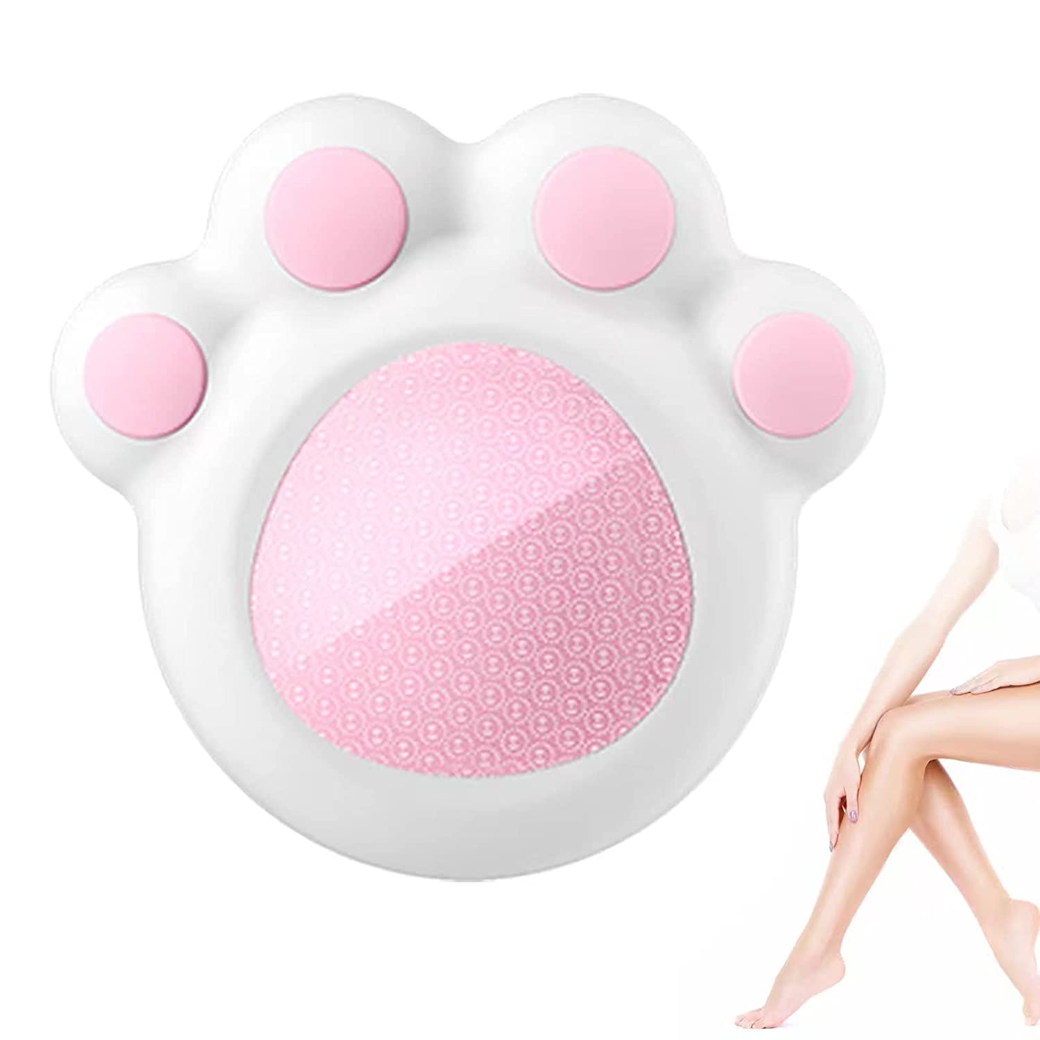 TERRIFIGentle Magic Crystal Hair Remover Eraser for Women and Men, Painless Crystal Hair Removal Tool, for Arms Legs Smooth (white)