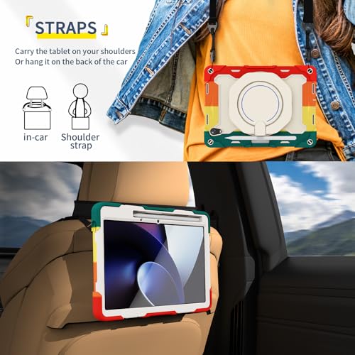 Coque antichoc Oppo Pad 11 2022 militaire avec porte-crayon