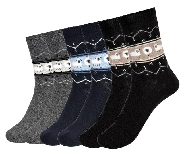 Image of Shag Wear Women's Novelty Angora Socks, Cute Animal Casual Cozy Soft and Warm, 3 Pack