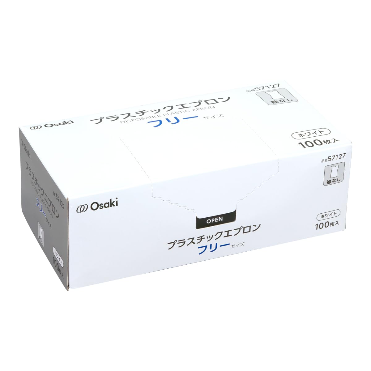 ぶんちょう Amazon.co.jp: OO Osaki(オオサキ) プラスチックエプロン 袖なし