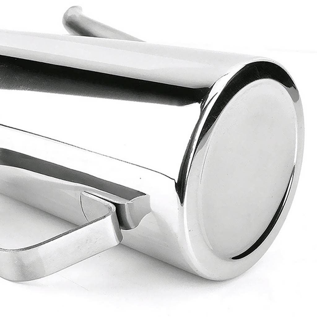Edelstahl-Teekanne mit Deckel for Wasser, Tee, Limonade, Milchaufbewahrung, 2 l