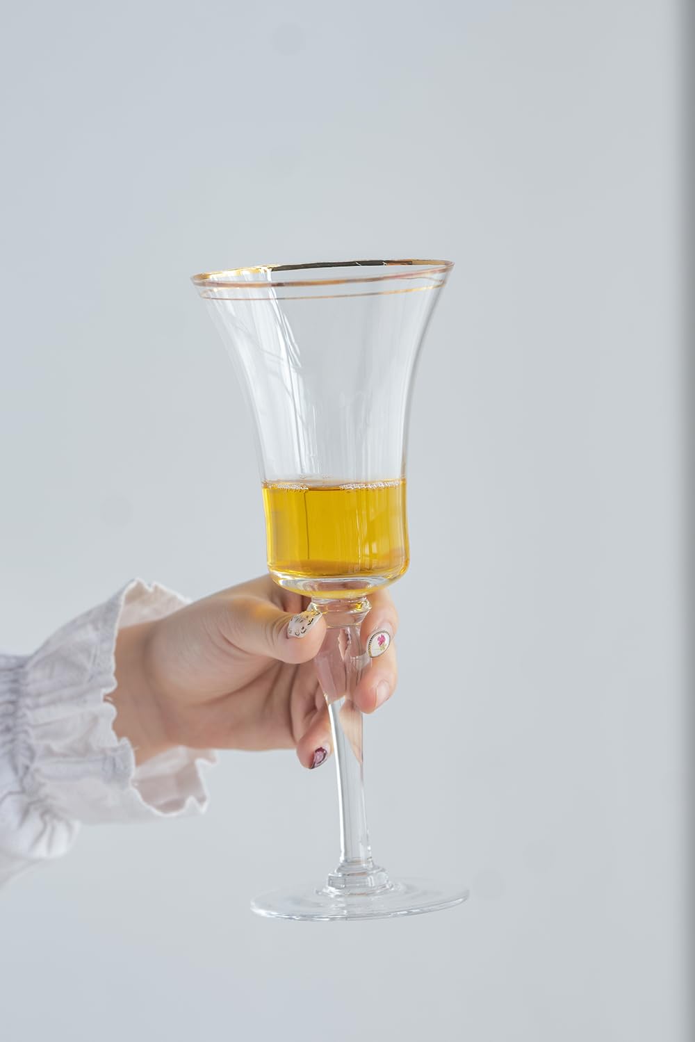 Elegantes Copas de champán de plástico irrompibles (Juego de 4), Elegantes Copas de Mimosa para Eventos y reuniones.