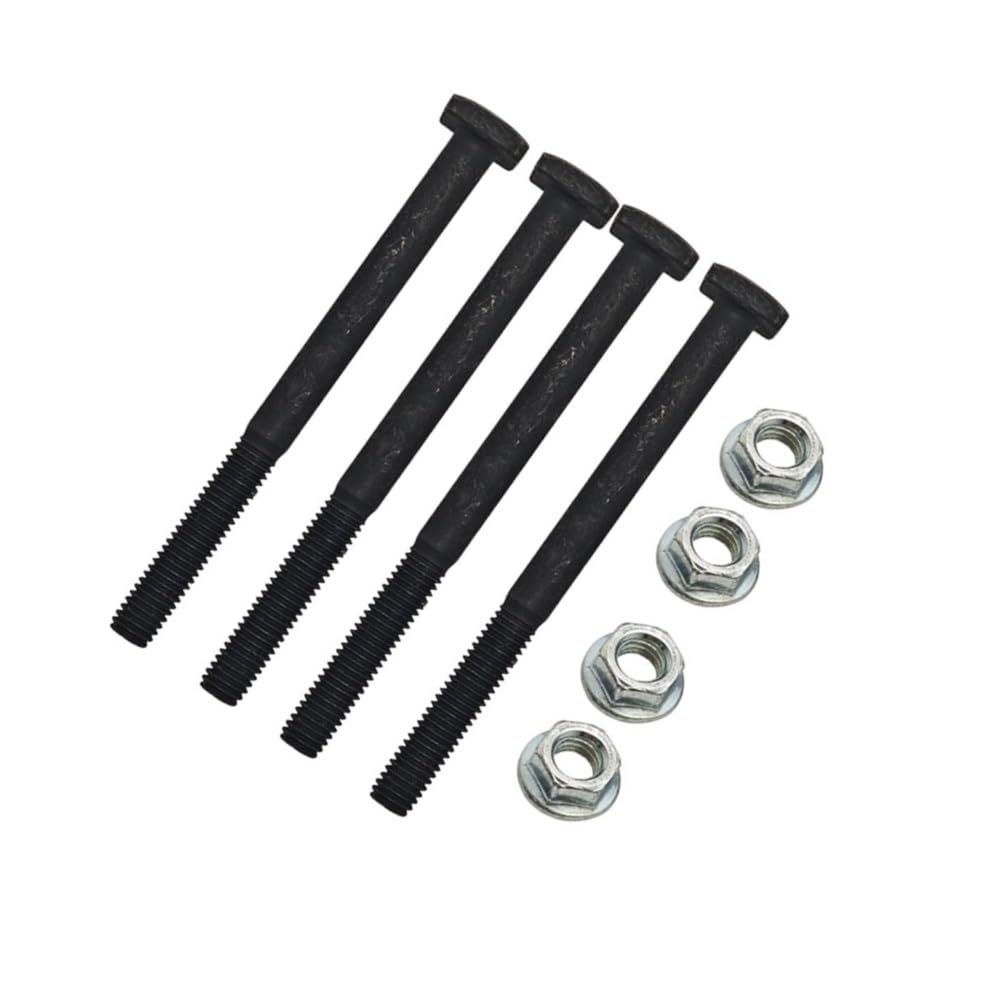 Lot de 4 boulons pour tronçonneuse compatible MS180 et MS170 pièces de rechange 018 017